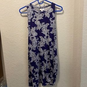 Lularoe patterned tank dress